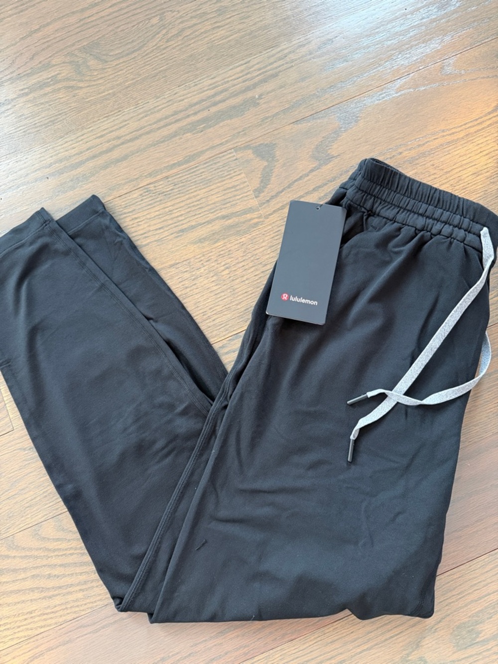 NEW W TAG LULULEMON Women’s Blk Soft Jersey Tapered Pant Jogger Sweatpants SMALL